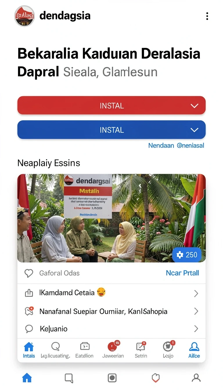 Tampilan utama aplikasi Aplikasi 88id Resmi dan Terpercaya di Android yang intuitif dan efisien.