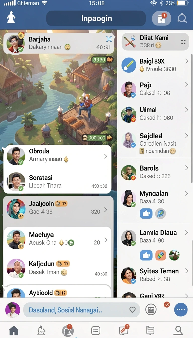 Tampilan utama aplikasi Aplikasi inatogel Resmi: Download dan Instalasi yang intuitif dan efisien.
