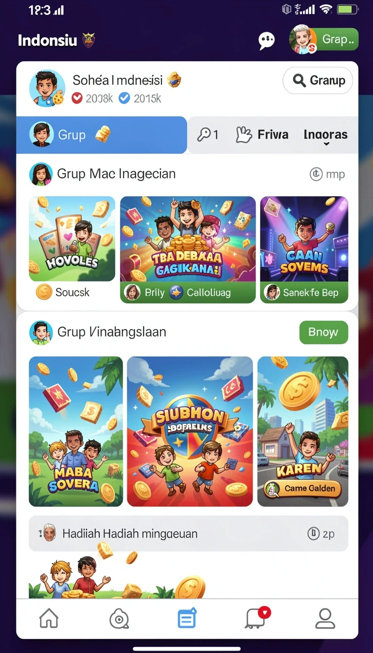 Tampilan utama aplikasi Aplikasi psg77 Resmi: Download dan Instalasi yang intuitif dan efisien.
