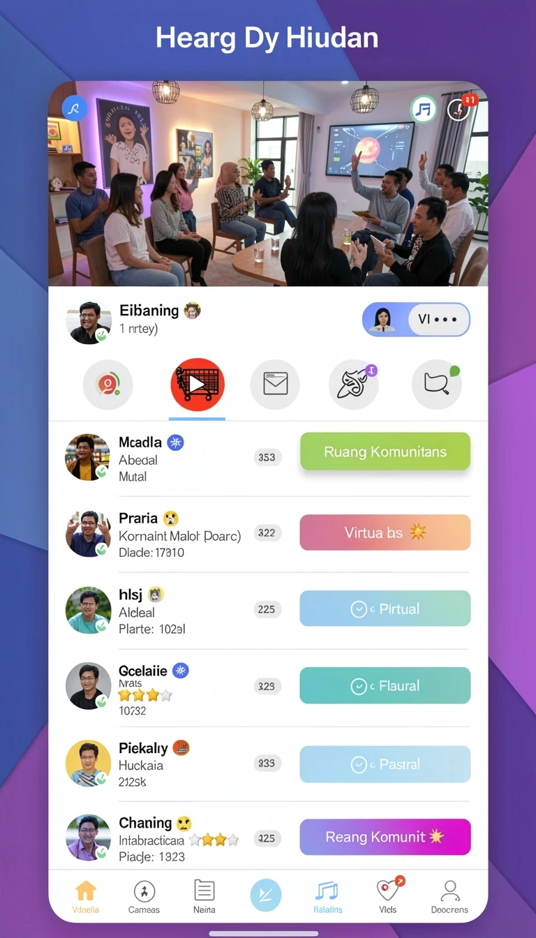 Tampilan utama aplikasi Aplikasi garuda138 Resmi dan Terpercaya di Android yang intuitif dan efisien.