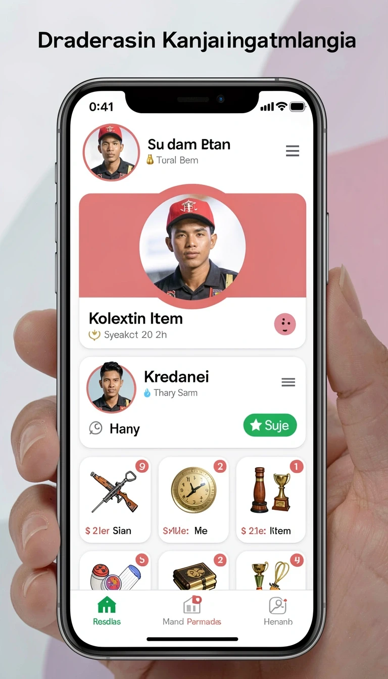 Tampilan utama aplikasi Aplikasi megasloto Resmi dan Terpercaya di Android yang intuitif dan efisien.