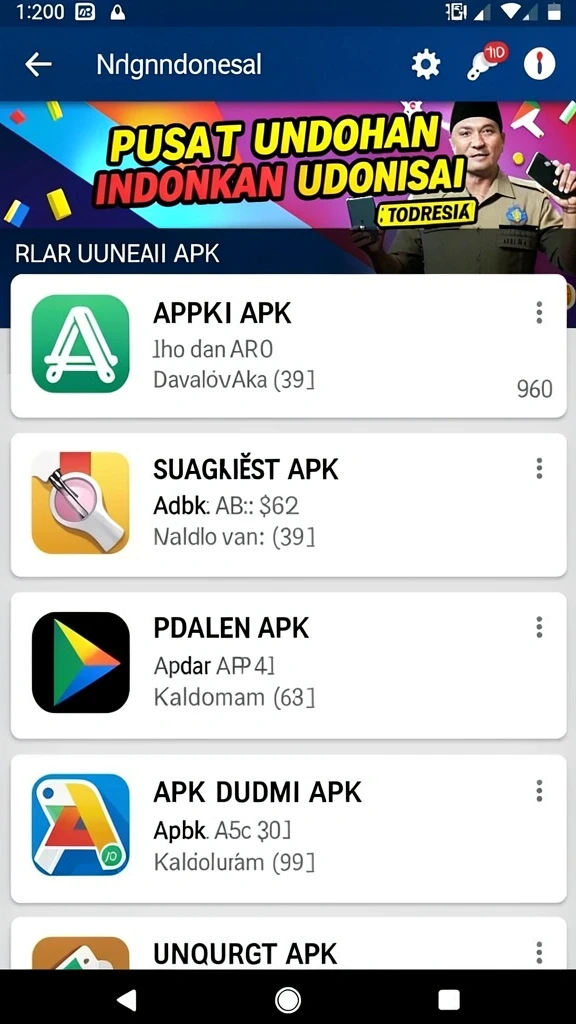 Tampilan utama aplikasi Aplikasi dyo1 Resmi dan Terpercaya di Android yang intuitif dan efisien.