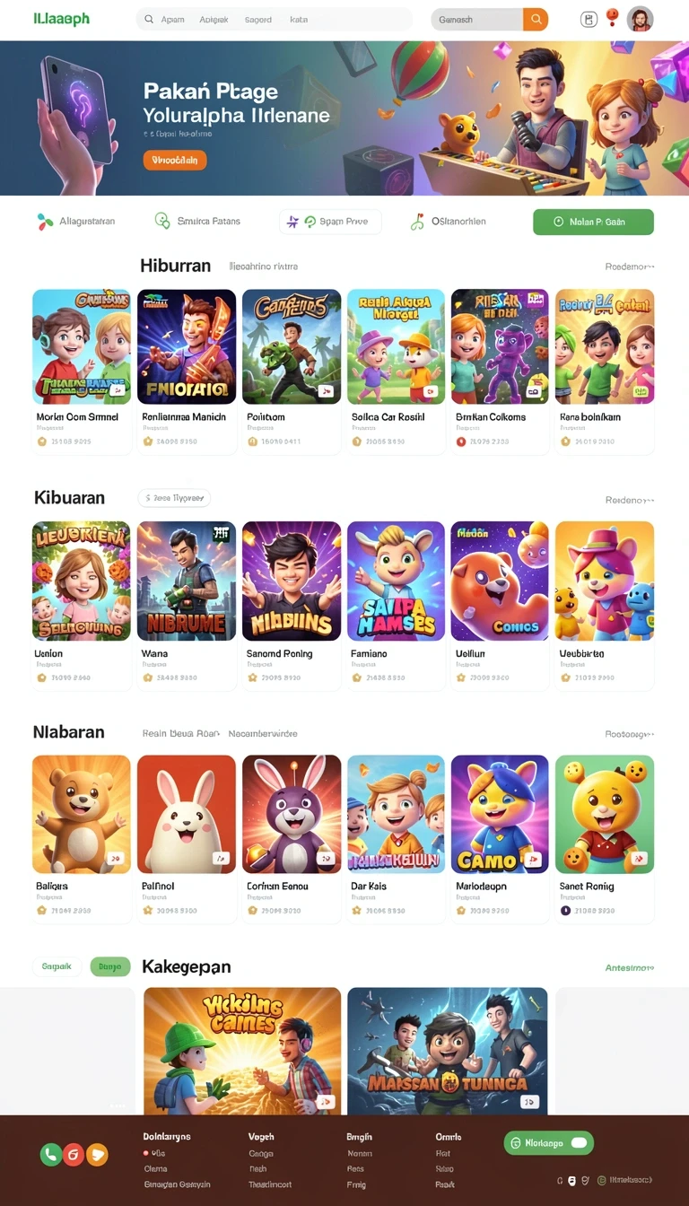Tampilan utama aplikasi Aplikasi indaaa Resmi dan Terpercaya di Android yang intuitif dan efisien.